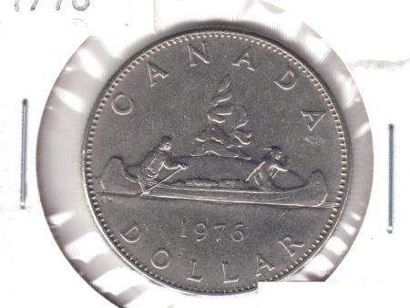 1976 Attached Jewel Canada Nickel Dollar UNC+ (MS-62) on Sale