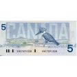 BC-56a 1986 Canada $5 Crow-Bouey, ENE, AU Cheap