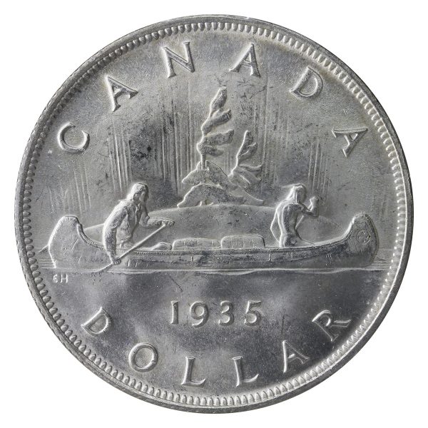 1935 Double XXV Canada Dollar ICCS Certified MS-65 (XXG 024) on Sale