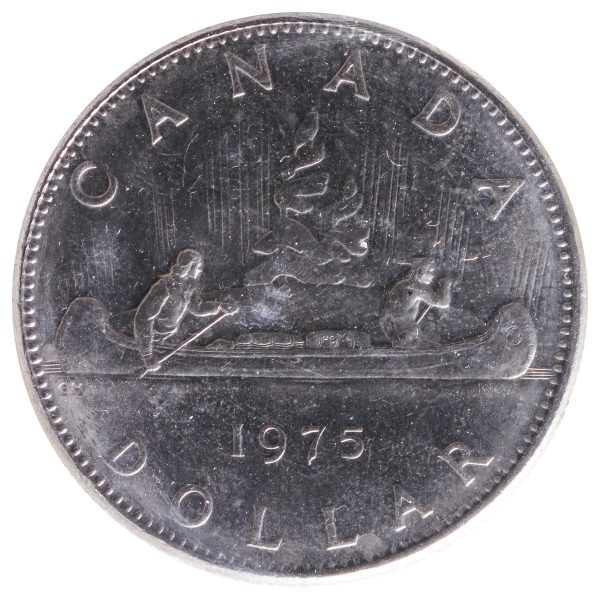 1975 Canada Nickel Dollar ICCS Certified MS-65 Sale