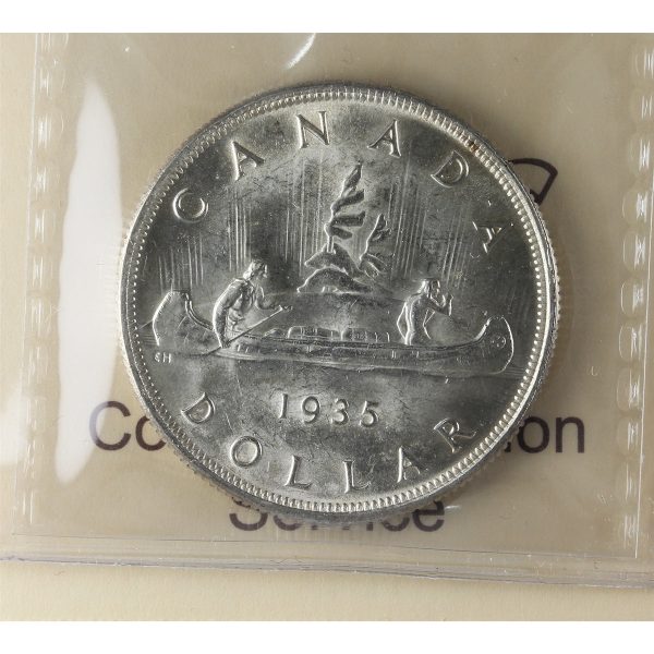 1935 Canada Dollar ICCS Certified MS-65 (XMY 627) Cheap