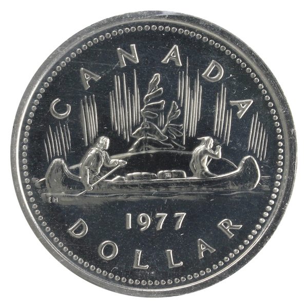 1977 Canada Nickel Dollar ICCS Certified SP-66 Online