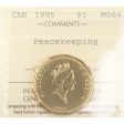 1995 Canada Peacekeeping Dollar ICCS Certified MS-64 on Sale