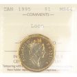 1995 Canada Loon Dollar ICCS Certified MS-64 For Discount