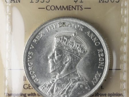 1935 Canada Dollar ICCS Certified MS-65 (XSI 142) For Cheap