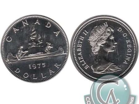 1975 Attached Jewel Canada Nickel Dollar Proof Like Online