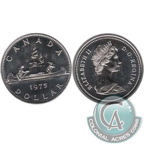 1975 Attached Jewel Canada Nickel Dollar Proof Like Online