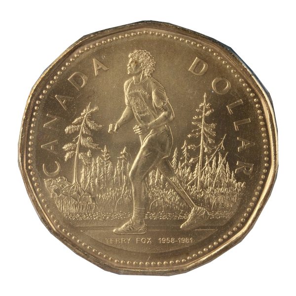 2005 Terry Fox, No Grass Canada Dollar CCCS Certified MS-65 For Cheap