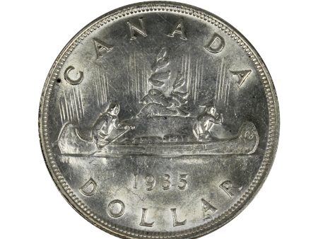 1935 SWL Canada Dollar AU-UNC (AU-55) $ Fashion