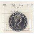 1978 Canada Nickel Dollar ICCS Certified SP-66 on Sale