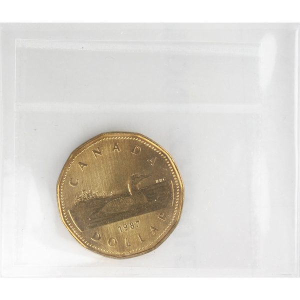 1987 Canada Loon Dollar ICCS Certified MS-67 Online now