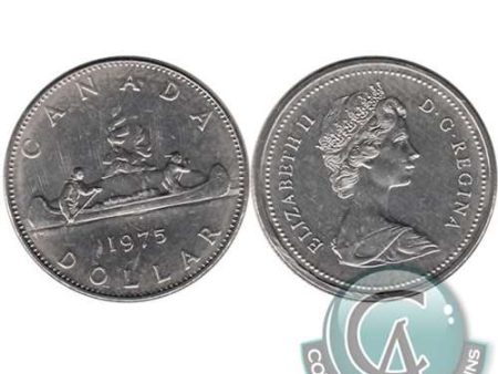 1975 Canada Nickel Dollar UNC+ (MS-62) Supply