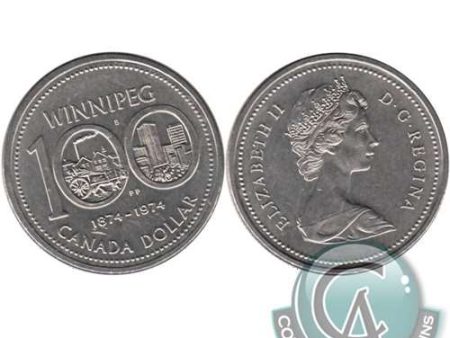 1974 Canada Nickel Dollar Circulated Online