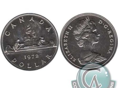 1972 Canada Nickel Dollar Proof Like Supply