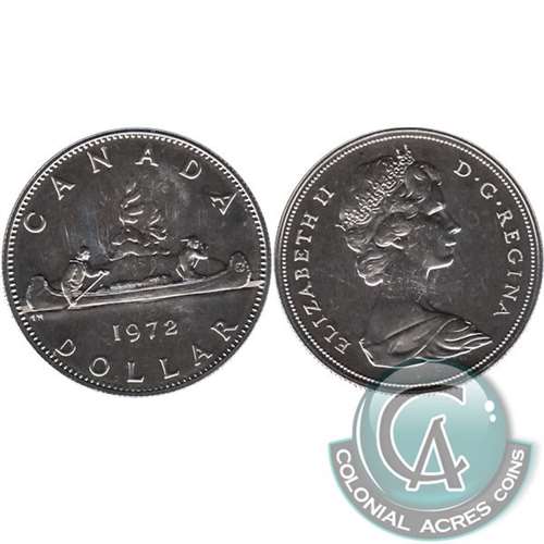 1972 Canada Nickel Dollar Proof Like Supply