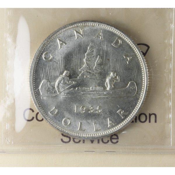 1935 Canada Dollar ICCS Certified MS-65 (XMY 630) For Discount