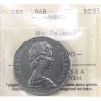 1968 No Island Canada ICCS Certified Nickel Dollar MS-65 Online