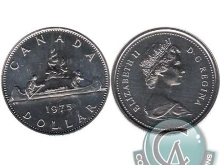 1975 Detached Jewel Canada Nickel Dollar Proof Like Online Hot Sale