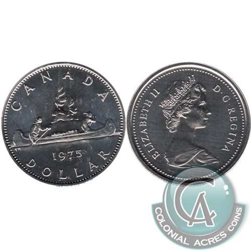 1975 Detached Jewel Canada Nickel Dollar Proof Like Online Hot Sale